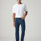 Men's 505 Blue Straight Fit Mid Rise Tinted Jeans - Front View