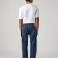 Men's 505 Blue Straight Fit Mid Rise Tinted Jeans - Back View