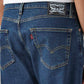 Men's 505 Blue Straight Fit Mid Rise Tinted Jeans - 20 View