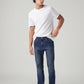 Men's 505 Dark Indigo Straight Fit Mid Rise Tinted Jeans - Styleshot View