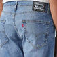 Men's 505 Med Indigo Straight Fit Mid Rise Jeans - Detail View