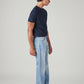 Men's 505 Light Blue Straight Fit Mid Rise Jeans - Side View