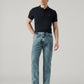 Men's 505 Blue Straight Fit Mid Rise Jeans - Front View