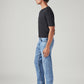Men's 505 Light Blue Straight Fit Mid Rise Jeans - Side View
