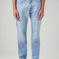 Men's 505 Light Blue Straight Fit Mid Rise Jeans - Front View