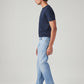 Men's 505 Light Blue Straight Fit Mid Rise Jeans - Side View