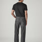 Men's 505 Grey Straight Fit Mid Rise Jeans - Back View