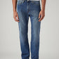 Men's 505 Med Indigo Straight Fit Mid Rise Jeans - Front View
