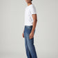 Men's 505 Med Indigo Straight Fit Mid Rise Jeans - Side View