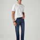 Men's 505 Blue Straight Fit Mid Rise Jeans - Styleshot View