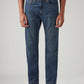 Men's 505 Blue Straight Fit Mid Rise Jeans - Front View
