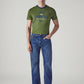 Men's 505 Dark Indigo Straight Fit Mid Rise Jeans - 20 View