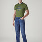 Men's 505 Dark Indigo Straight Fit Mid Rise Jeans - 20 View
