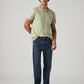 Men's 505 Dark Indigo Straight Fit Mid Rise Tinted Jeans - Styleshot View