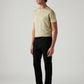 Men's 505 Black Straight Fit Mid Rise Jeans - Side View