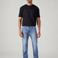Men's 505 Light Blue Straight Fit Mid Rise Jeans - Front View