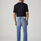 Men's 505 Light Blue Straight Fit Mid Rise Jeans - Back View