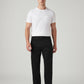 Men's 505 Black Straight Fit Mid Rise Jeans - Front View