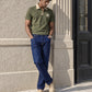 Mens 505 Mid Rise Straight Fit Cotton Stretch Blend Jeans - 005RC0115 View