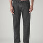 Men's 505 Charcoal Grey Straight Fit Mid Rise Jeans - Front View