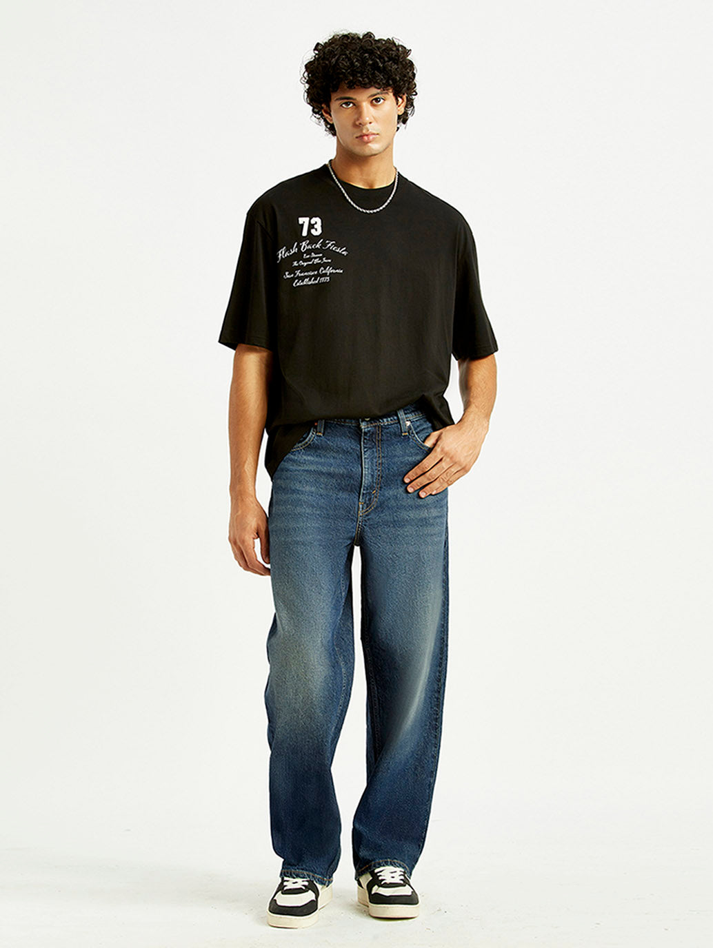 Men's 578 Dark Indigo Loose Fit Mid Rise Jeans – Levis India Store