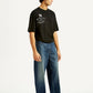 Men's 578 Dark Indigo Loose Fit Mid Rise Jeans - Side View