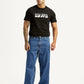 Men's 578 Blue Baggy Fit Mid Rise Jeans - Front View