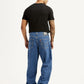 Men's 578 Blue Baggy Fit Mid Rise Jeans - Back View