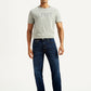 Men's 555 Dark Indigo Loose Fit Mid Rise Jeans - Front View