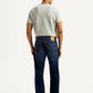 Men's 555 Dark Indigo Loose Fit Mid Rise Jeans - Back View