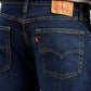 Men's 555 Dark Indigo Loose Fit Mid Rise Jeans - Detail View