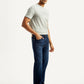 Men's 555 Dark Indigo Loose Fit Mid Rise Jeans - Side View