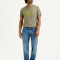 Men's 555 Light Indigo Loose Fit Mid Rise Jeans - Front View