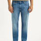 Men's 555 Light Indigo Loose Fit Mid Rise Jeans - Front View