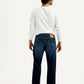 Men's 555 Dark Indigo Loose Fit Mid Rise Jeans - Back View