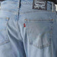 Men's 555 Light Blue Relaxed Straight Fit Mid Rise Jeans - 20 View
