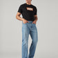 Men's 555 Light Blue Relaxed Straight Fit Mid Rise Jeans - Styleshot View