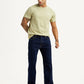 Men's 555 Dark Blue Loose Fit Mid Rise Jeans - Styleshot View