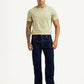 Men's 555 Dark Blue Loose Fit Mid Rise Jeans - Front View