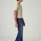 Men's 555 Blue Relaxed Straight Fit Mid Rise Jeans - Side View