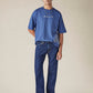 Men's 555 Blue Relaxed Straight Fit Mid Rise Jeans - b0d6ec36-1047-490e-91a4-16c46d67a8a7 View