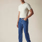 Men's 555 Dark Indigo Relaxed Straight Fit Mid Rise Jeans - 65b7b780-3d1c-44cf-aaa5-90f2e63c2cb5 View