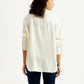 Women's Solid Relaxed Fit Shirt - Back View