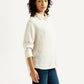 Women's Solid Relaxed Fit Shirt - Side View