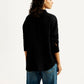 Women's Solid Slim Fit Shirt - Back View