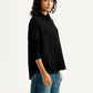 Women's Solid Slim Fit Shirt - Side View