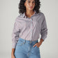 Men's Striped Relaxed Fit Shirt - Styleshot View