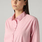 Women's Solid Relaxed Fit Shirt - detail View