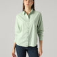 Women's Solid Relaxed Fit Shirt - Front View
