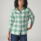Men's Checkered Relaxed Fit Overshirt - Styleshot View